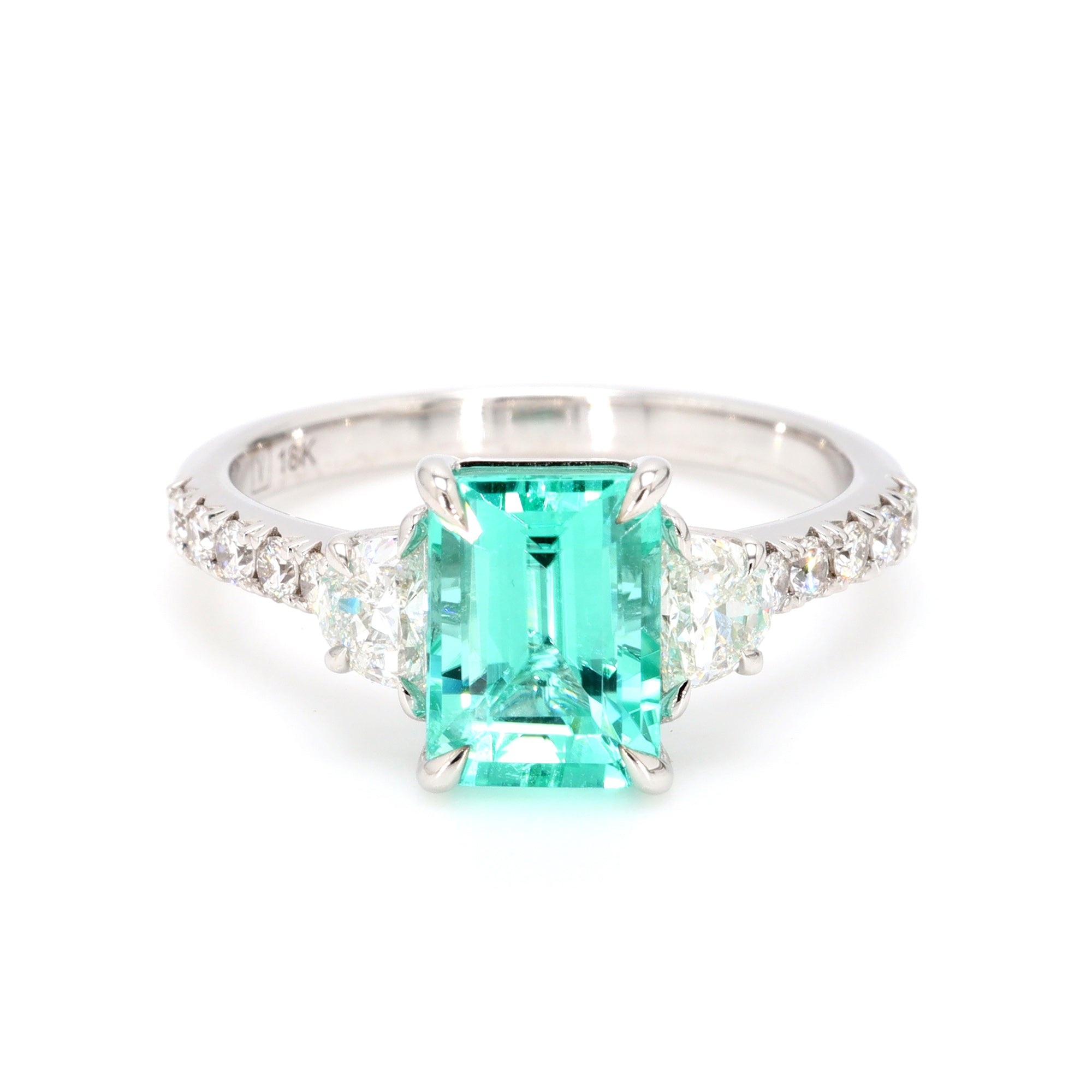 アクセサリー Adlin Hue Paraiba Tourmaline Ring 1692 Paraiba Tourmaline | One of a Kind Canan Ring – Adlin Hue