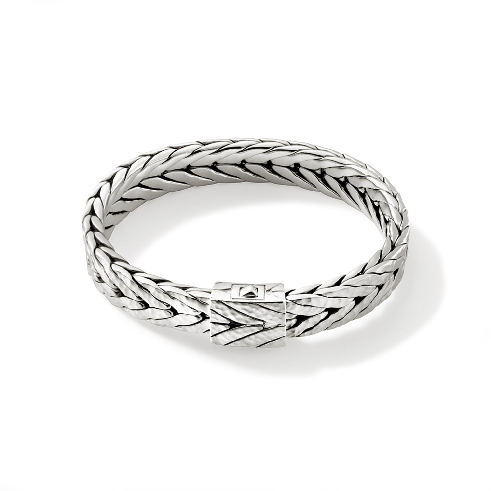 RRL - Hammered Sterling Silver Cuff - Men - Silver RRL