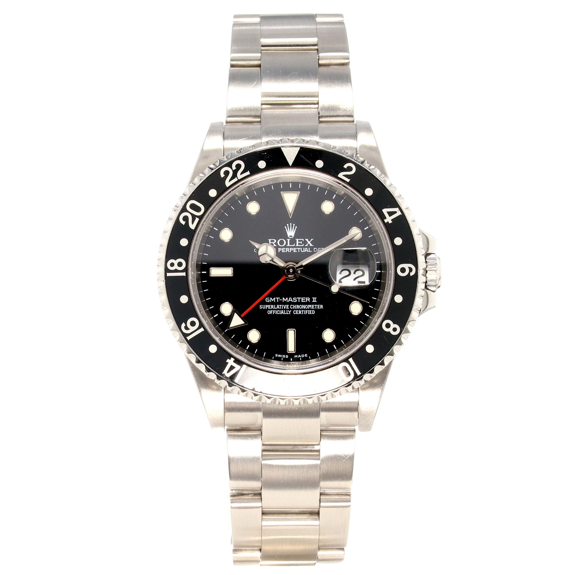 Pre-Owned Watches Rolex GMT Master II 40mm Auto (Ref. 16710