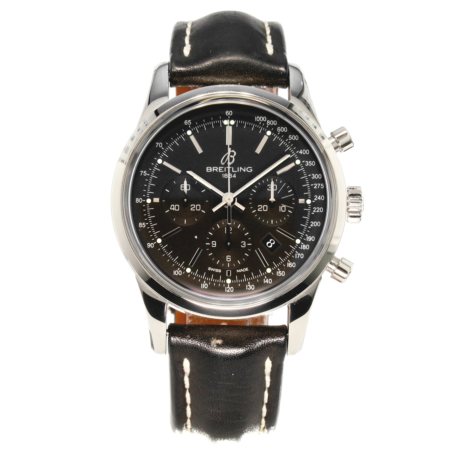 Limited Edition Breitling Transocean Moon Phase Chrono 43mm R1931012/BC20