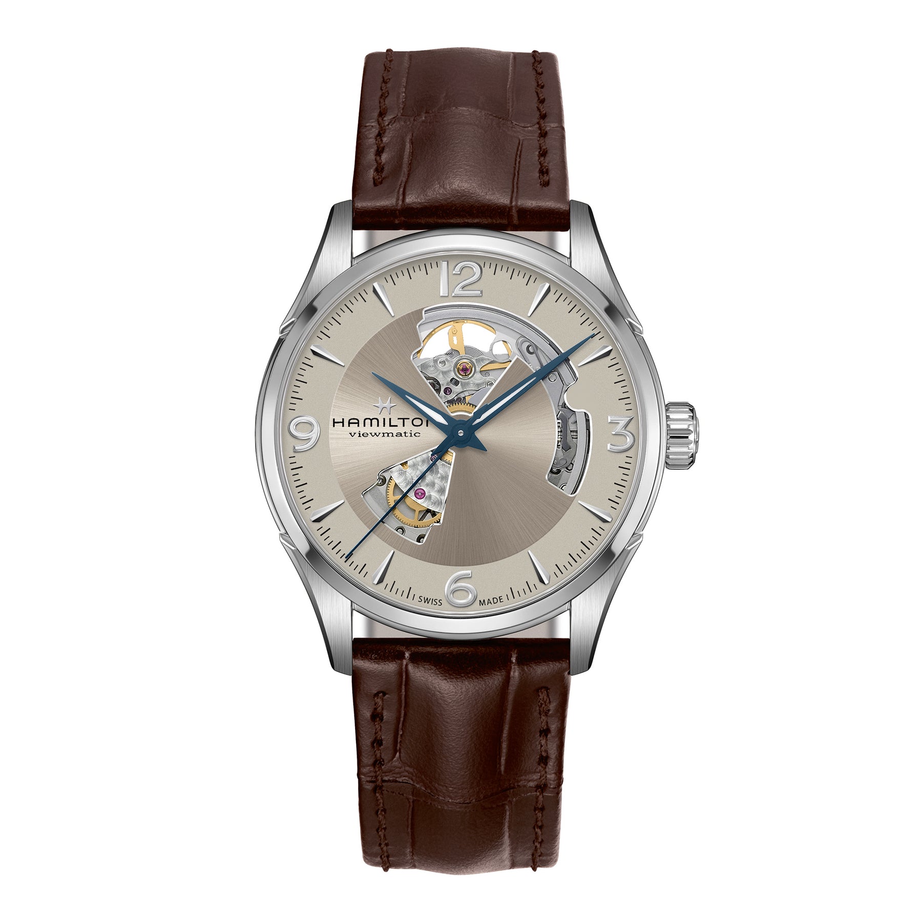 Hamilton Jazzmaster- Open Heart Auto 42mm – Spicer Greene Jewelers