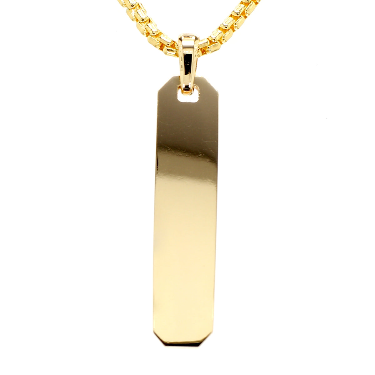 Aurum Gold Bar Pendant – Spicer Greene Jewelers