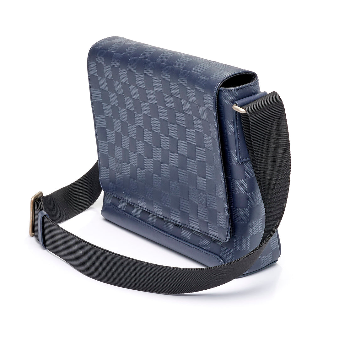 Vuitton District Pm Lv Sling Bag Blue Vuitton District Pm Sacoche