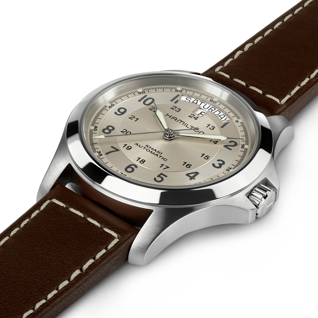 ヒデ HAMILTON KHAKI FIELD KING AUTO Amazon.com: Hamilton Watch Khaki Field King Auto | Swiss
