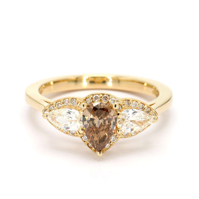 Brown Diamond Fashion Ring