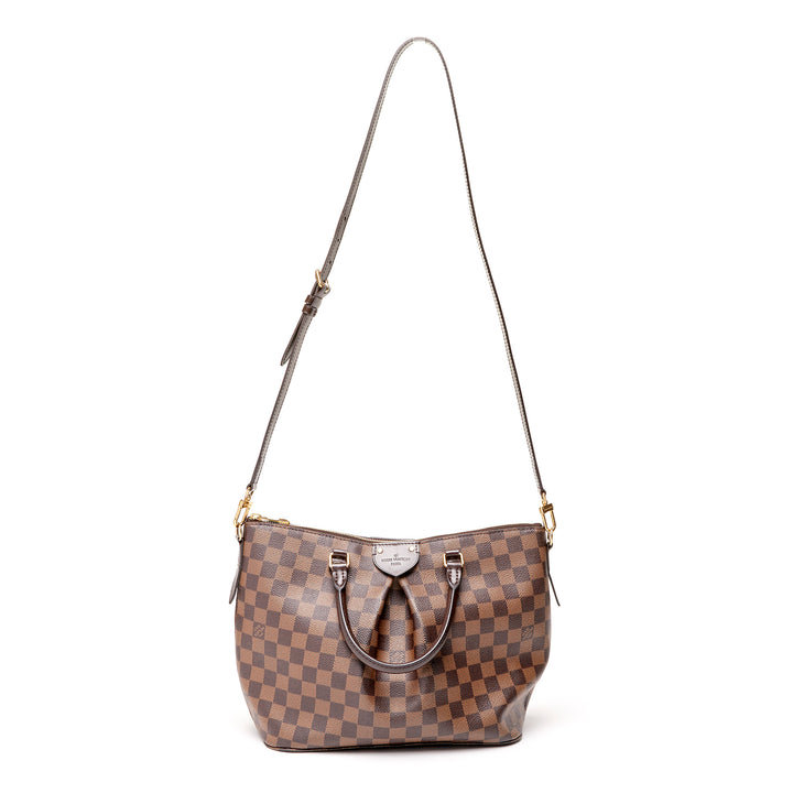 Pre-Owned Luxury Handbags Louis Vuitton Damier Ebene Siena