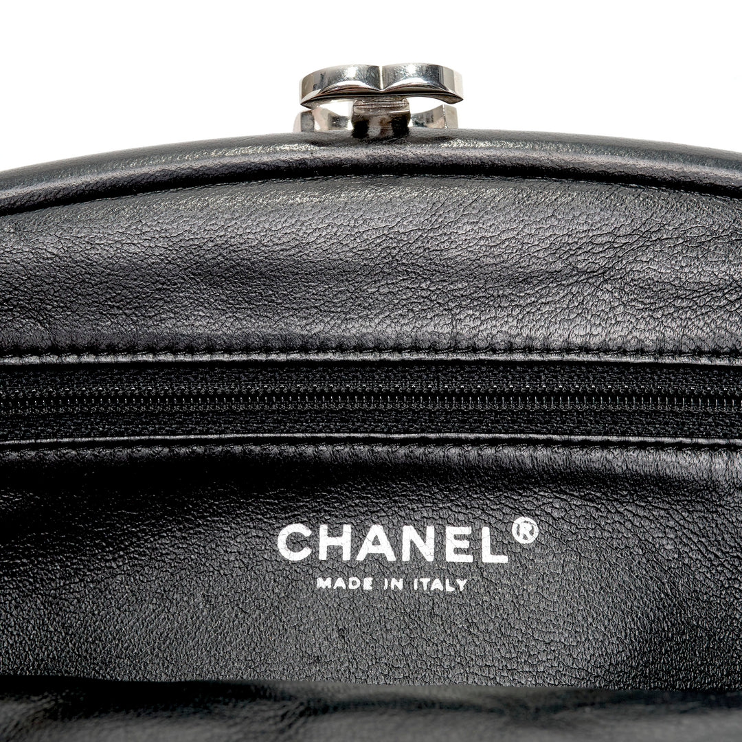 CHANEL CC クラシックフラップバッグ グレー 20cm シャネル マトラッセ20cm クラシックフラップバッグ グレー