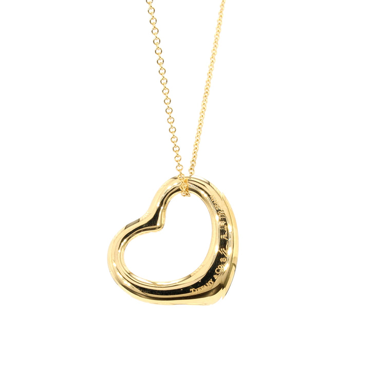 Estate Elsa Peretti Open Heart Pendant – Spicer Greene Jewelers