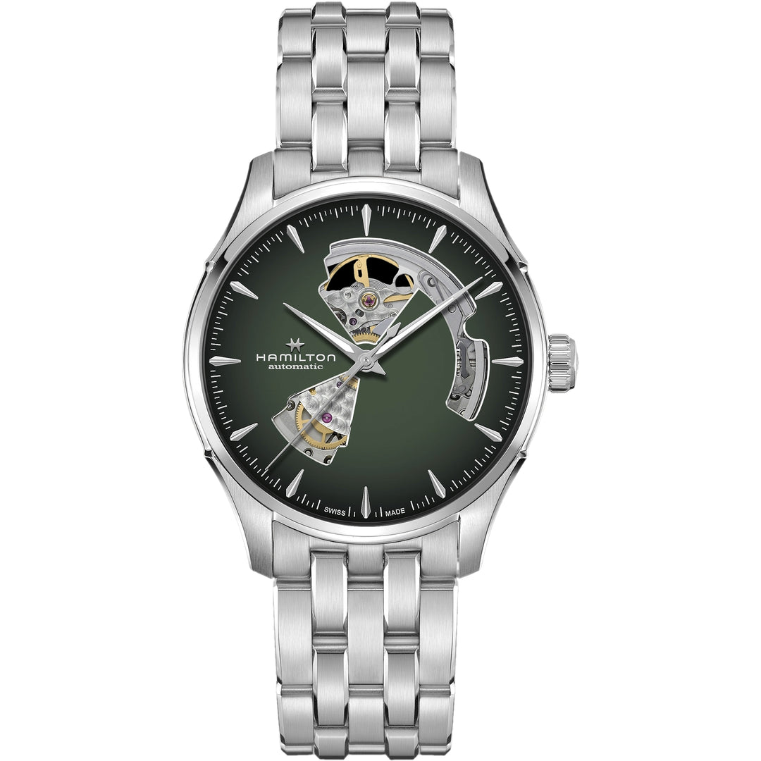 HAMILTON JAZZ MASTER OPEN HEART 40mm 自動巻 Hamilton Jazzmaster Open Heart 40mm Automatic – Spicer Greene Jewelers
