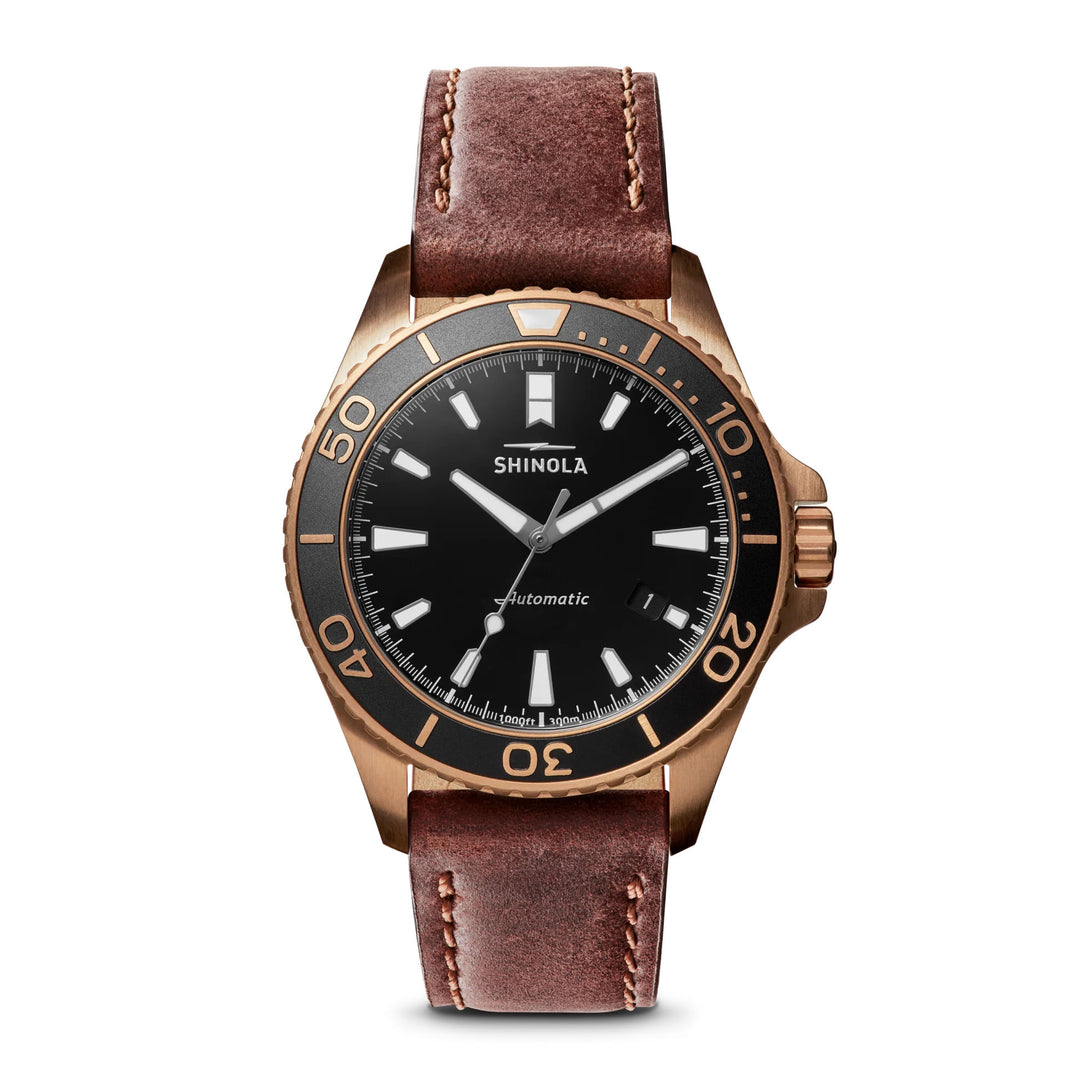 ロゼッタストーン Shinola Bronze Monster 43mm Auto – Spicer Greene Jewelers