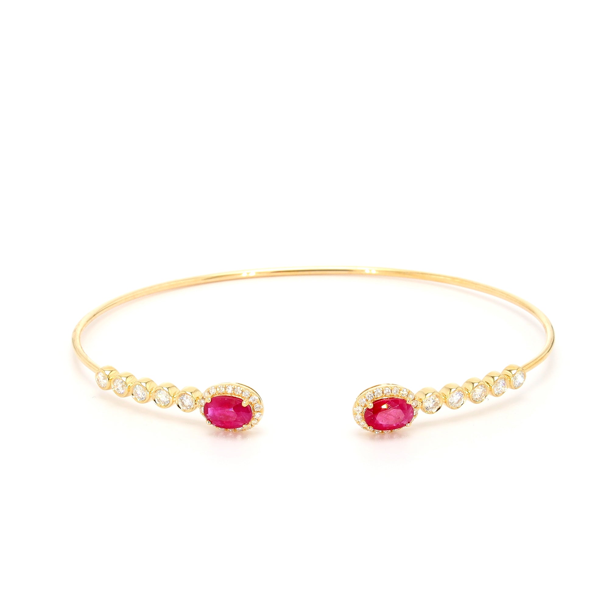 Color: Staples Ruby and Diamond Bracelet – Spicer Greene Jewelers