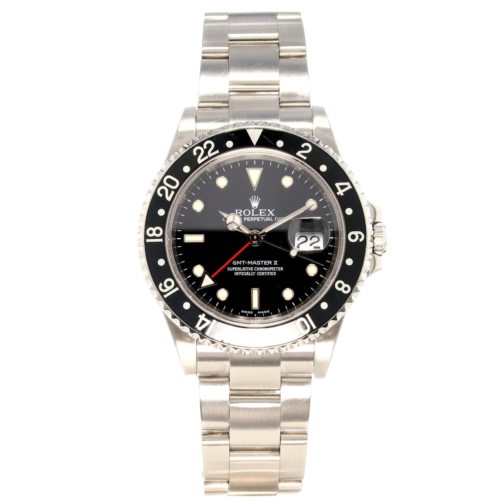 Pre-Owned Watches Rolex GMT Master II 40mm Auto (Ref. 16710