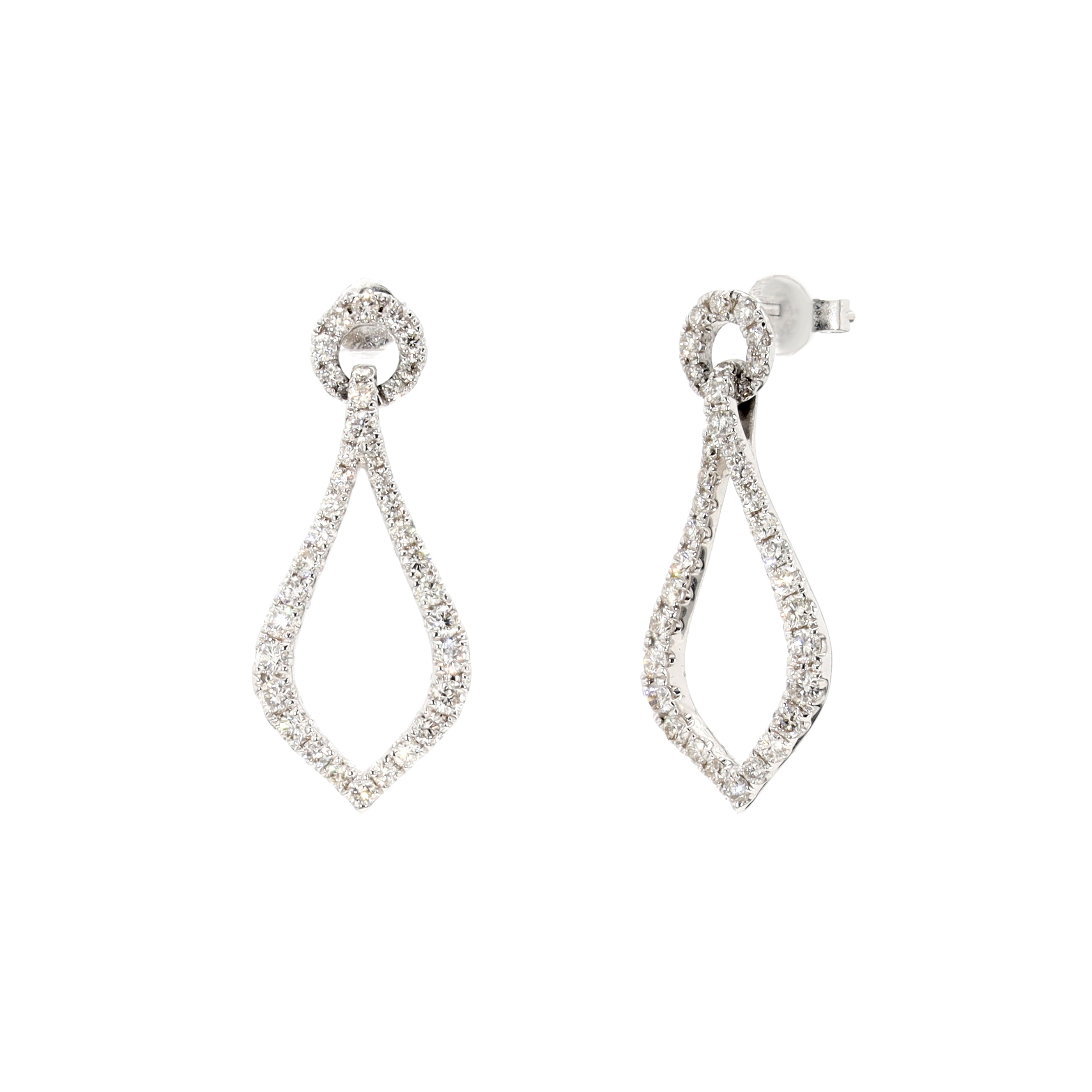 Viva Diamond Earrings – Spicer Greene Jewelers